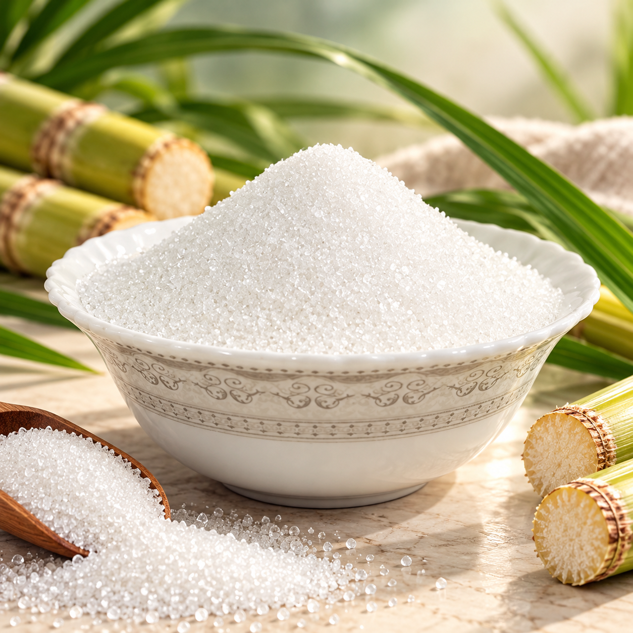 Organic Cane Sugar - White